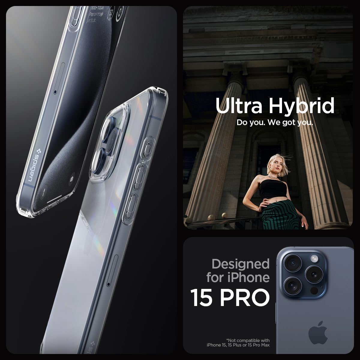 iPhone 15 Pro / 15 Pro Max Ultra Hybrid Case
