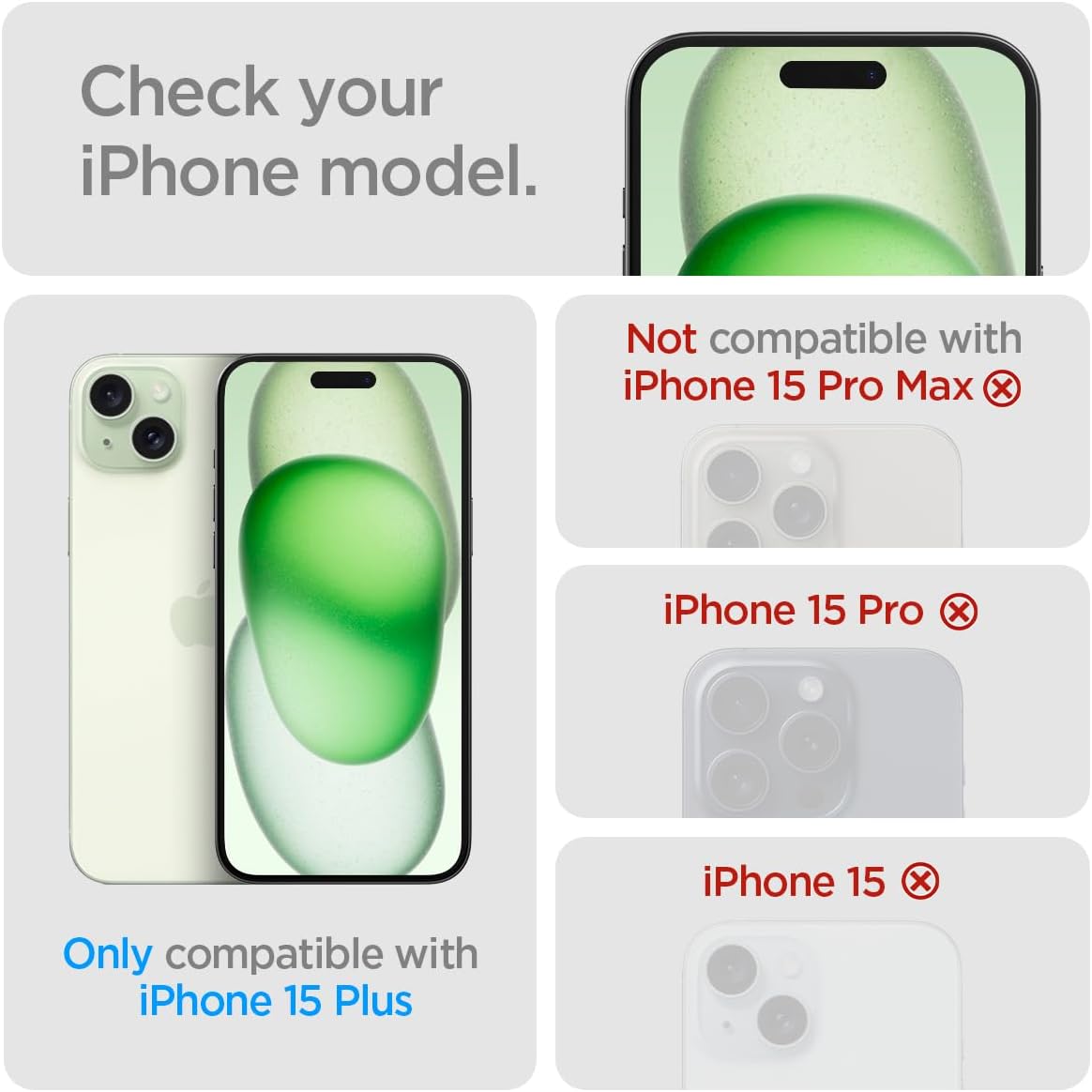 iPhone 16 Plus / 15 Plus Screen Protector GLAS.tR EZ Fit | Sensor Protected