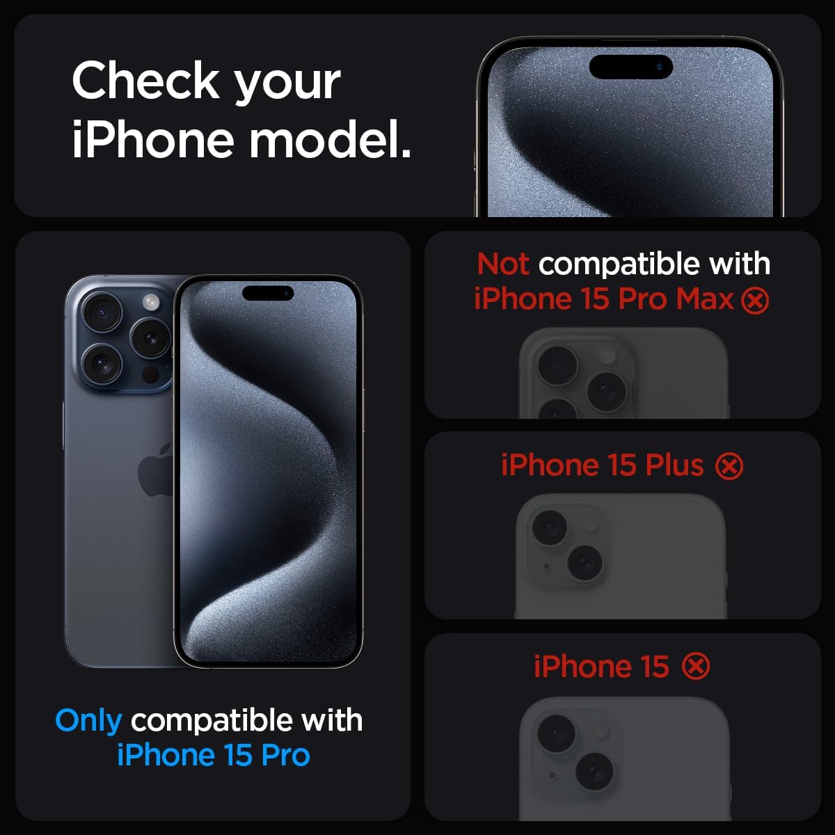 IPhone 15 Pro GLAS.tR EZ Fit | Sensor Protected