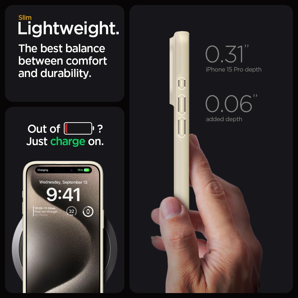 iPhone 15 Pro Thin Fit Case