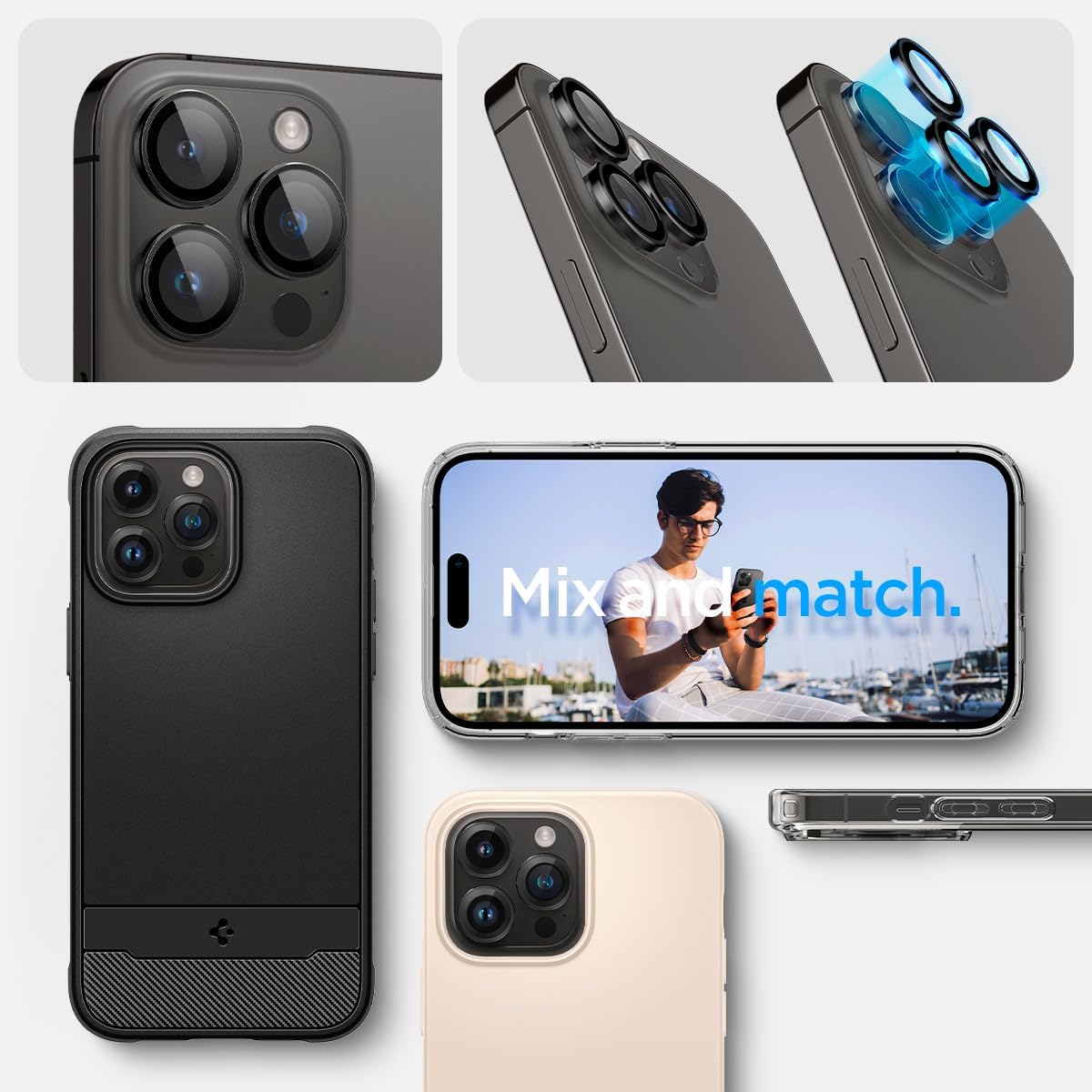 EZ Fit Optik Pro for iPhone 16 pro/ 16 pro max/ 15 pro/ 15 pro max/ 14 pro/ 14 pro Max