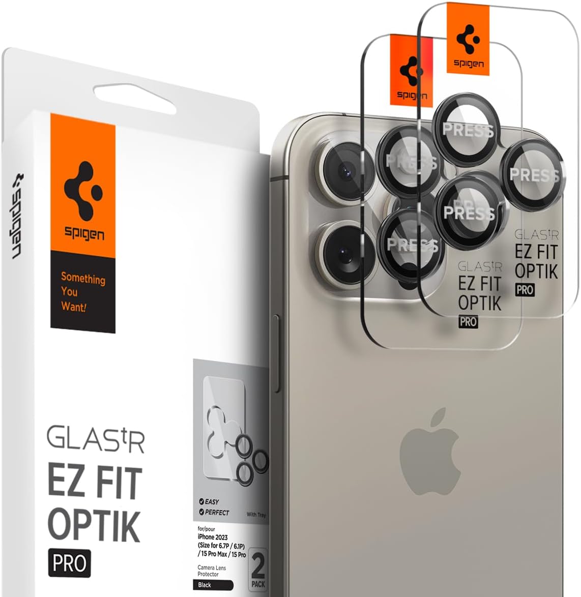 EZ Fit Optik Pro for iPhone 16 pro/ 16 pro max/ 15 pro/ 15 pro max/ 14 pro/ 14 pro Max