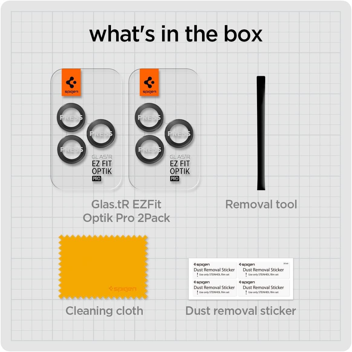 EZ Fit Optik Pro for iPhone 16 pro/ 16 pro max/ 15 pro/ 15 pro max/ 14 pro/ 14 pro Max