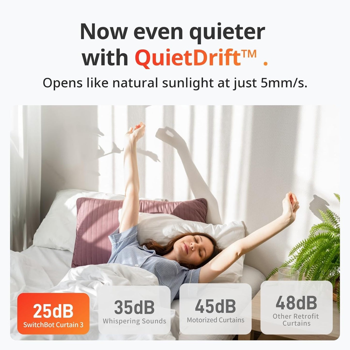 SwitchBot Automatic Curtain Opener – Cortina inteligente con control remoto Bluetooth con aplicación y temporizador