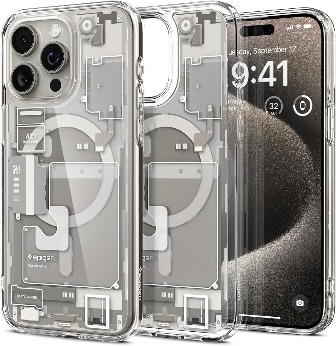 iPhone 15 Pro / Pro Max Ultra Hybrid Zero One Case