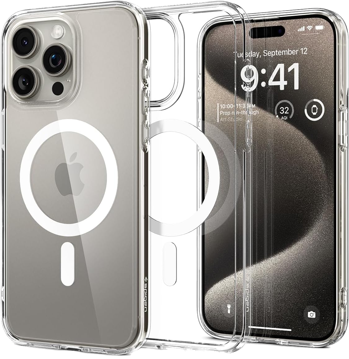 iPhone 15 Pro Max Ultra Hybrid (MagFit) White