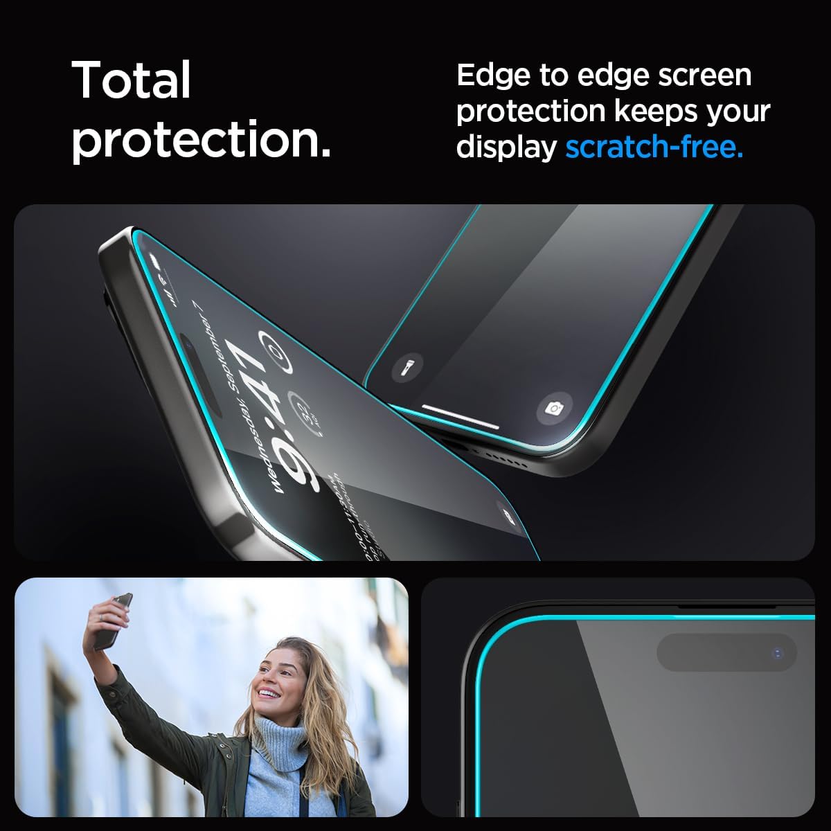 iPhone 15 pro max GLAS.tR EZ Fit | Sensor Protected