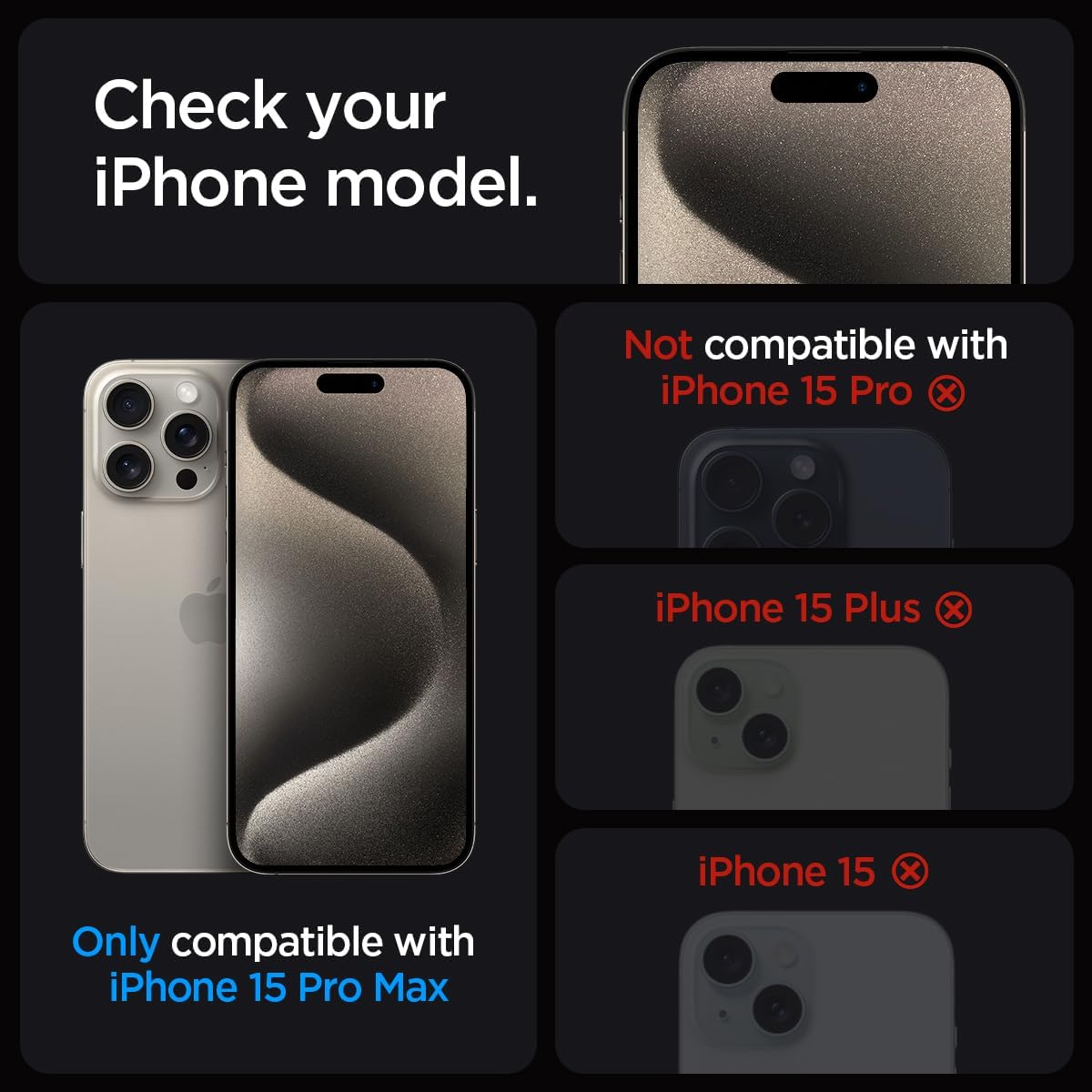 iPhone 15 pro max GLAS.tR EZ Fit | Sensor Protected