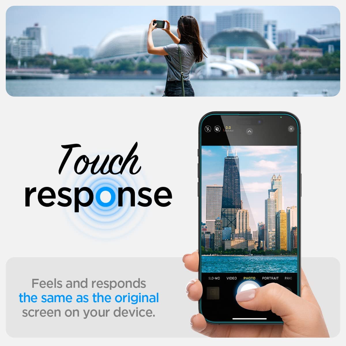 iPhone 14 Pro Screen Protector EZ FIT GLAS.tR (Sensor Protection)