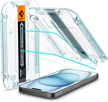iPhone 16 / 15 Screen Protector GLAS.tR EZ Fit | Sensor Protected