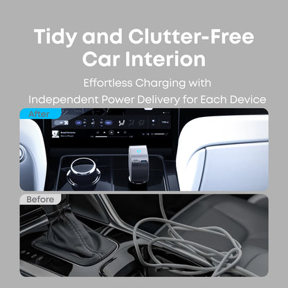 Anker Nano Car Charger 75W USB-C Retráctil