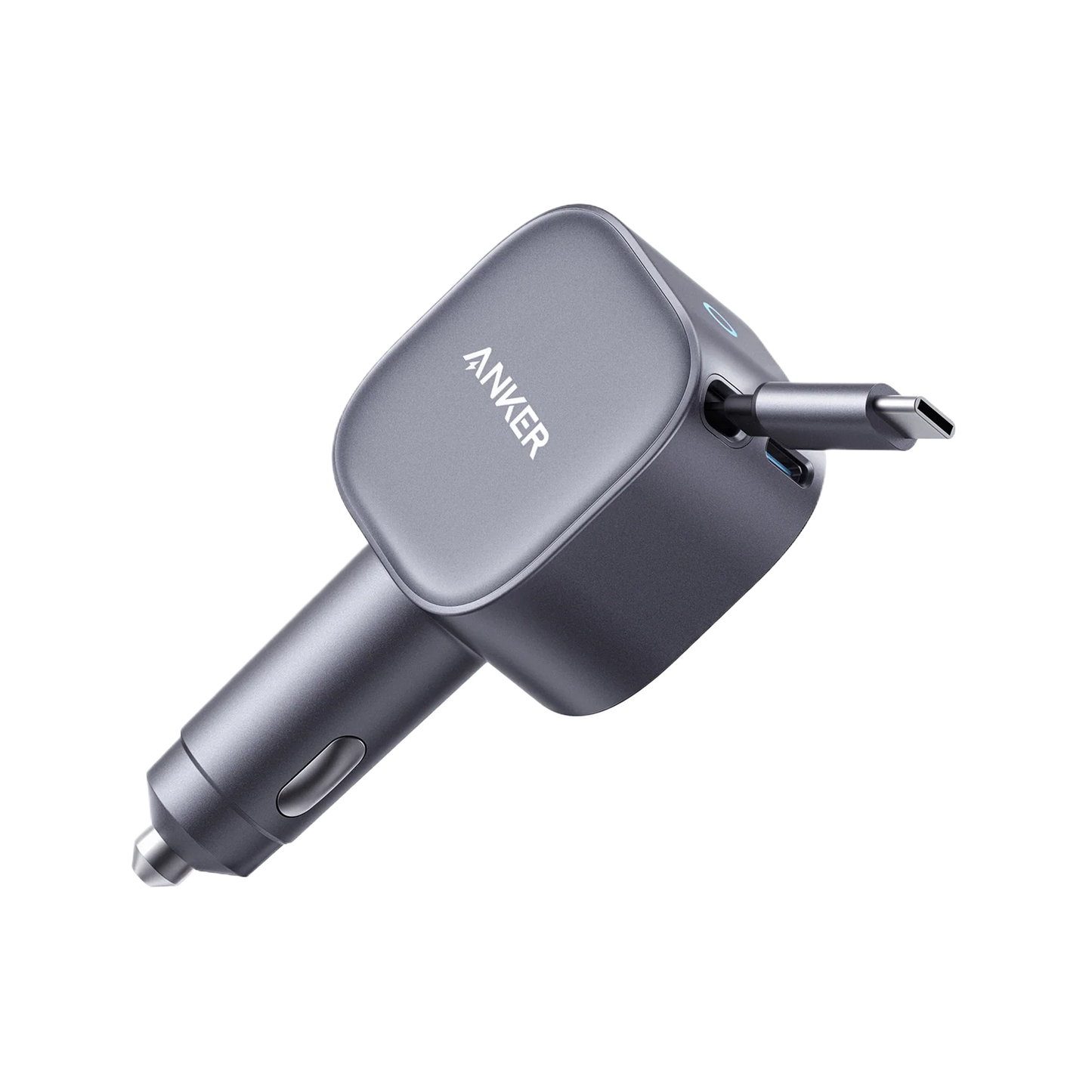 Anker Nano Car Charger 75W USB-C Retráctil