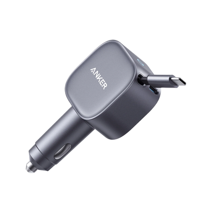 Anker Nano Car Charger 75W USB-C Retráctil