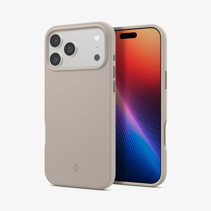 iPhone 17 Pro Max Case Silicone Fit (Mag Fit) Stone