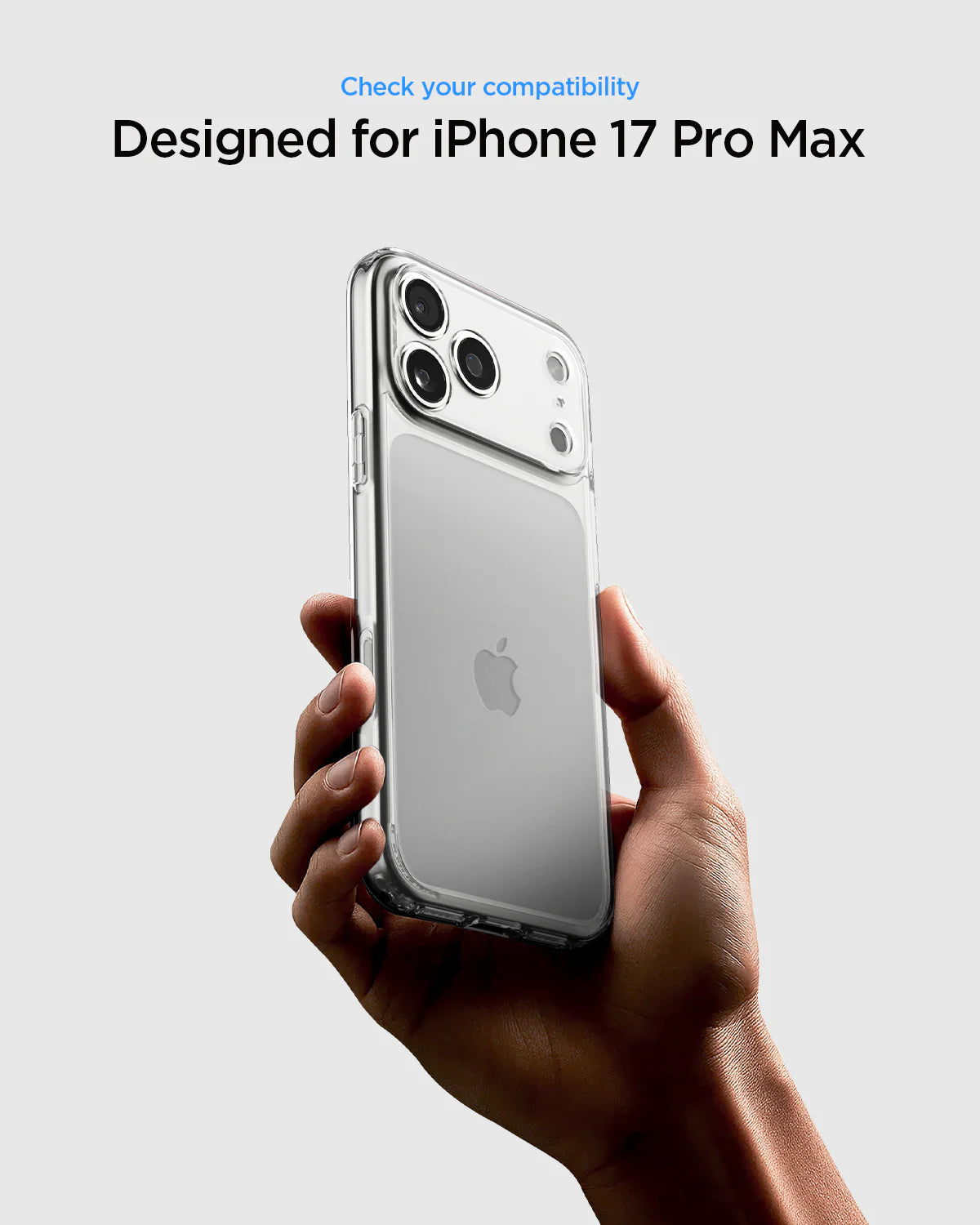 iPhone 17 Pro Max Clear Case Ultra Hybrid