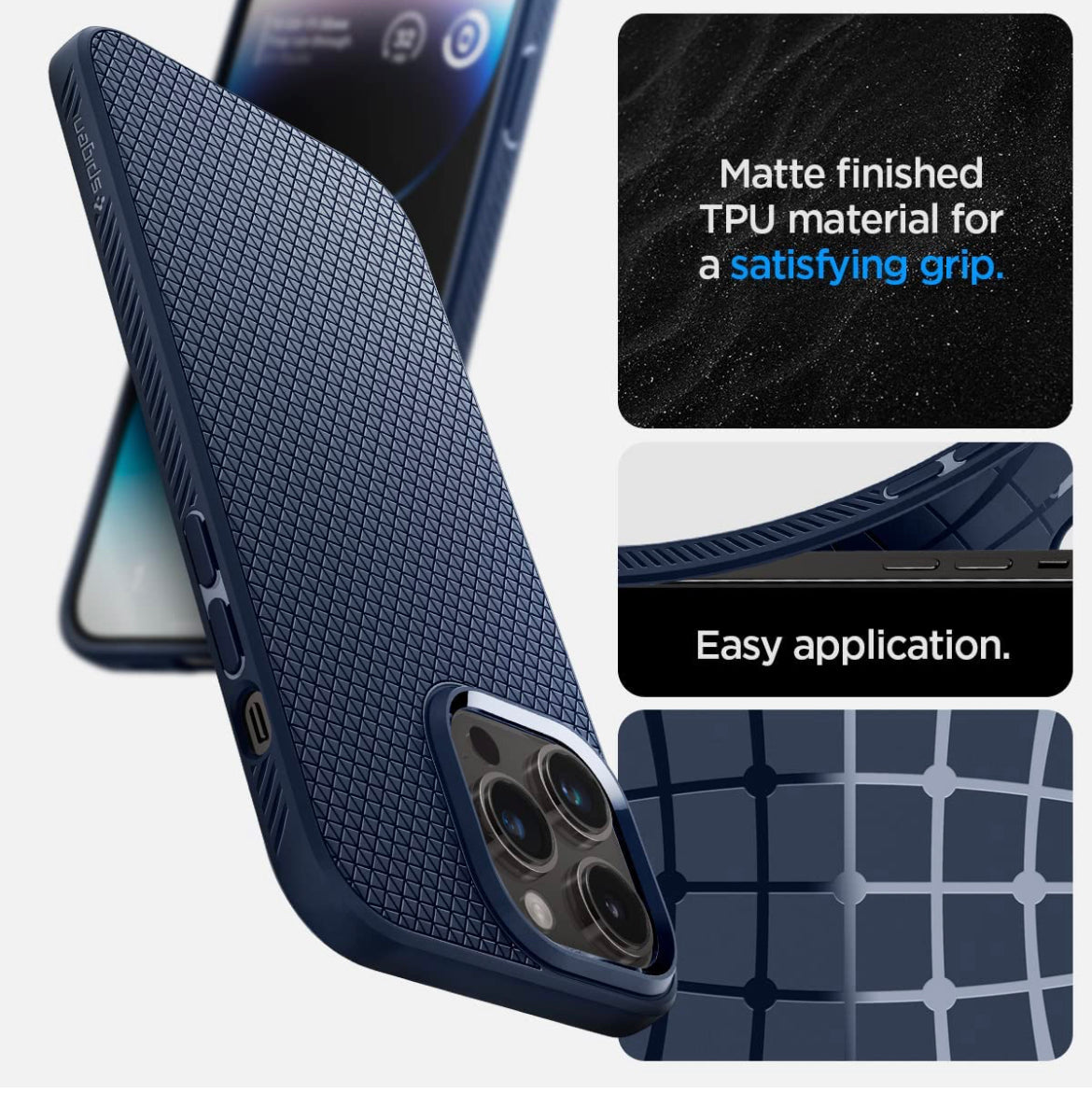 iPhone 14 Pro Liquid Air Armor [Military Grade Drop Protection]