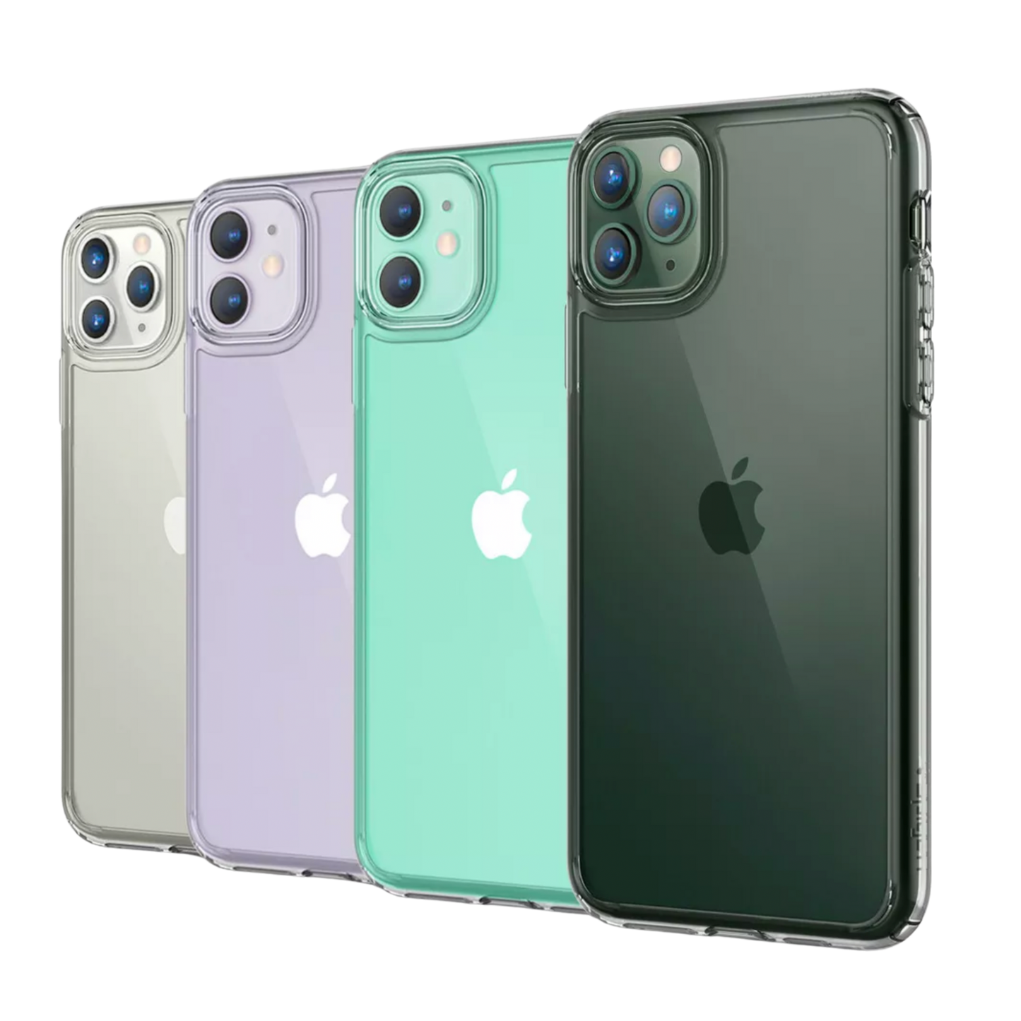 For iPhone 11 11 Pro 11 Pro Max Case | Spigen®[Ultra Hybrid] Clear Slim Cover