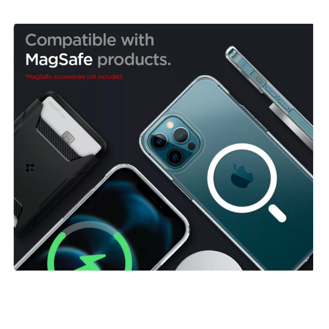 iPhone 12 12 Pro Max 12 Mini Case | Spigen® [Ultra Hybrid Mag] MagSafe Cover