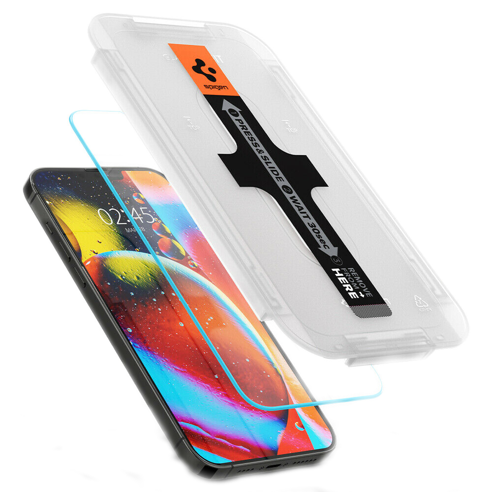 iPhone 14 / 13 / 13 Pro / 13 Pro Max Screen Protector | Spigen [ EZ FIT ]