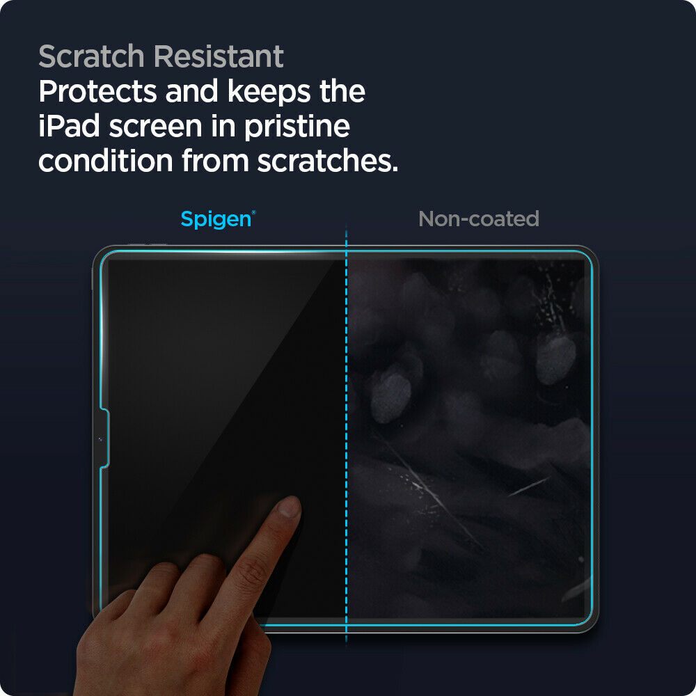 For iPad Pro 12.9" | Spigen [ Glas.tR EZ FIT ] Tempered Glass Screen Protector