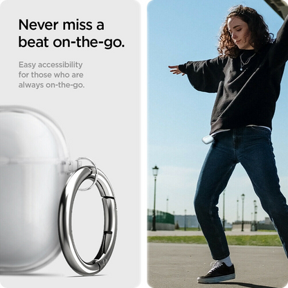 For Apple AirPods 3 Case | Spigen [ Ultra Hybrid ] Shockproof Slim Clear Cover