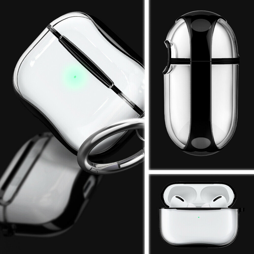 Apple Airpods Pro 1st Gen Case ( 2019 ) | Spigen [ Ultra Hybrid ] Slim Protective Cover