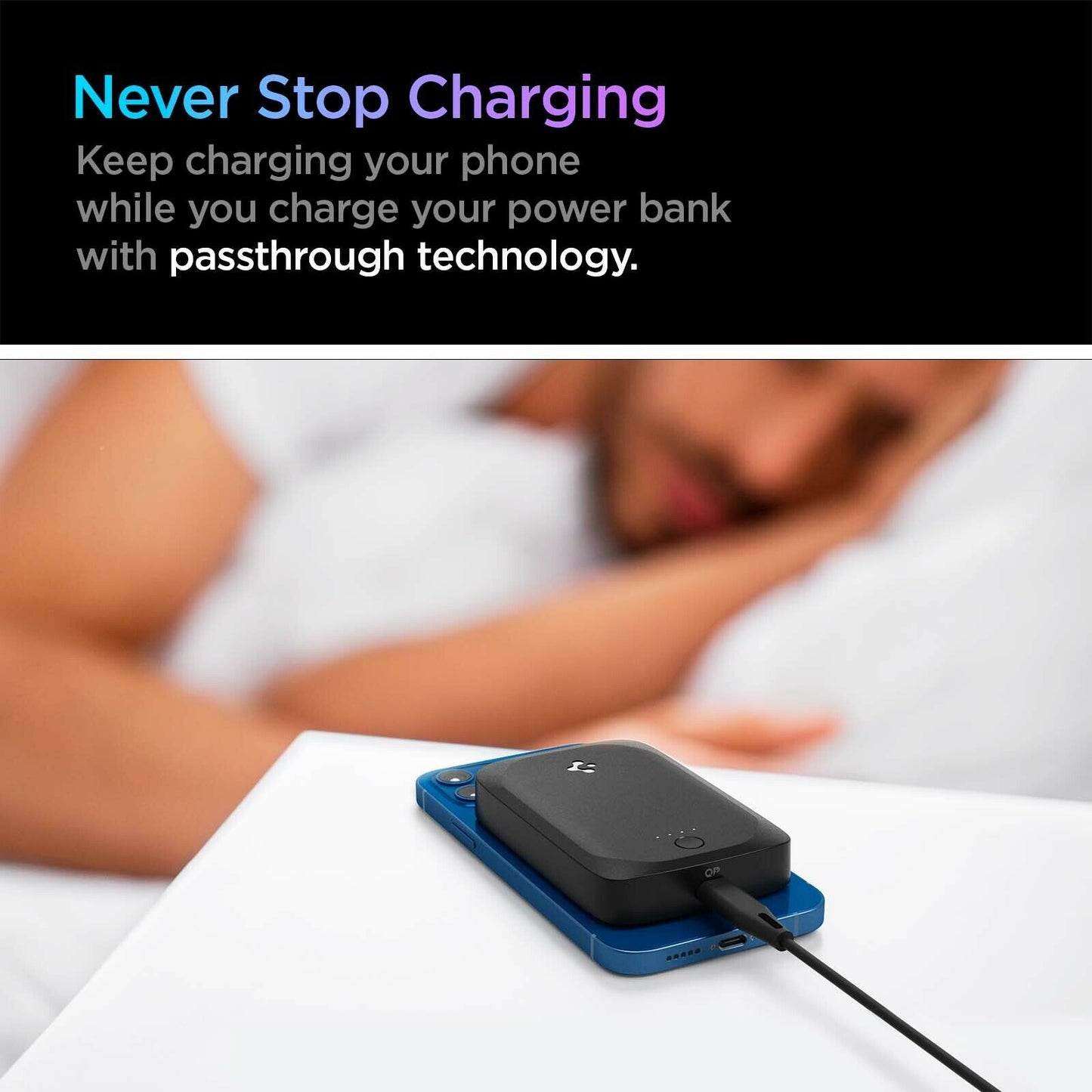 Magsafe Charger (Battery pack) For iPhone 15 / 14 / 13 / 12 Series | Spigen