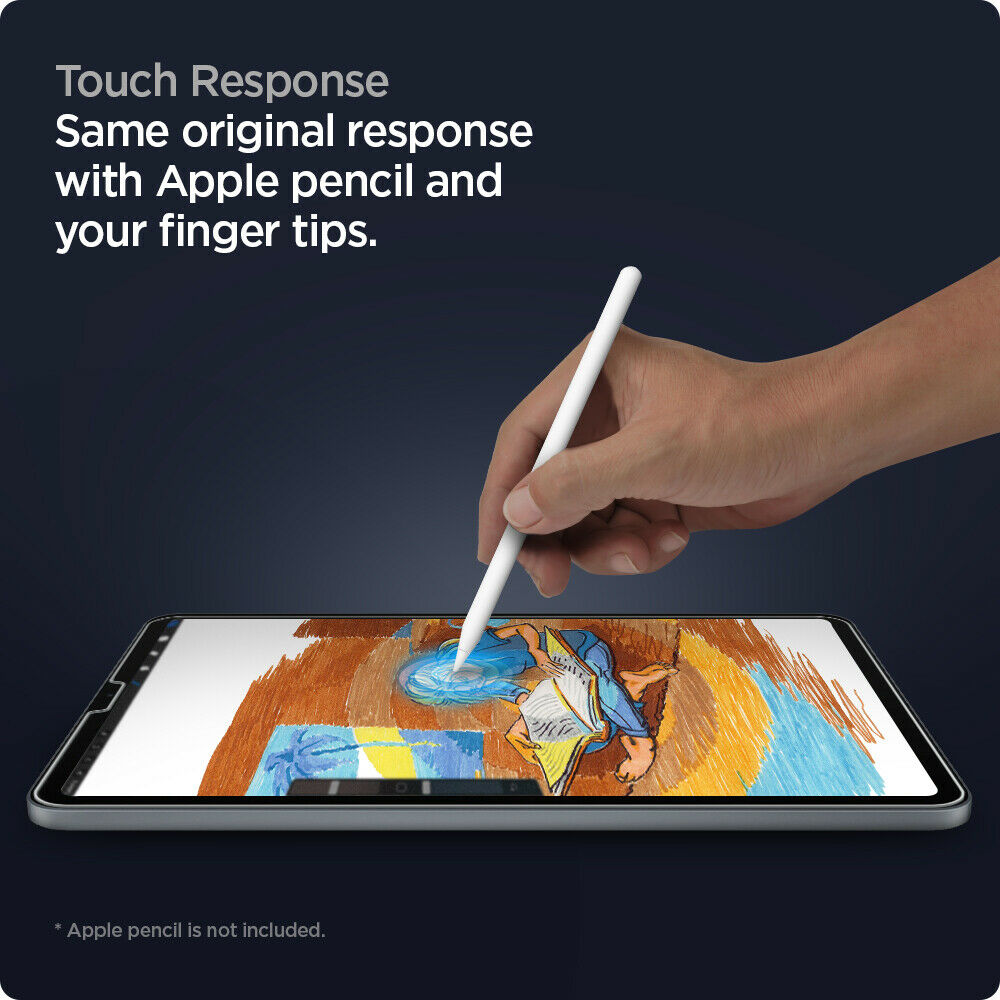 For iPad Pro 12.9" | Spigen [ Glas.tR EZ FIT ] Tempered Glass Screen Protector